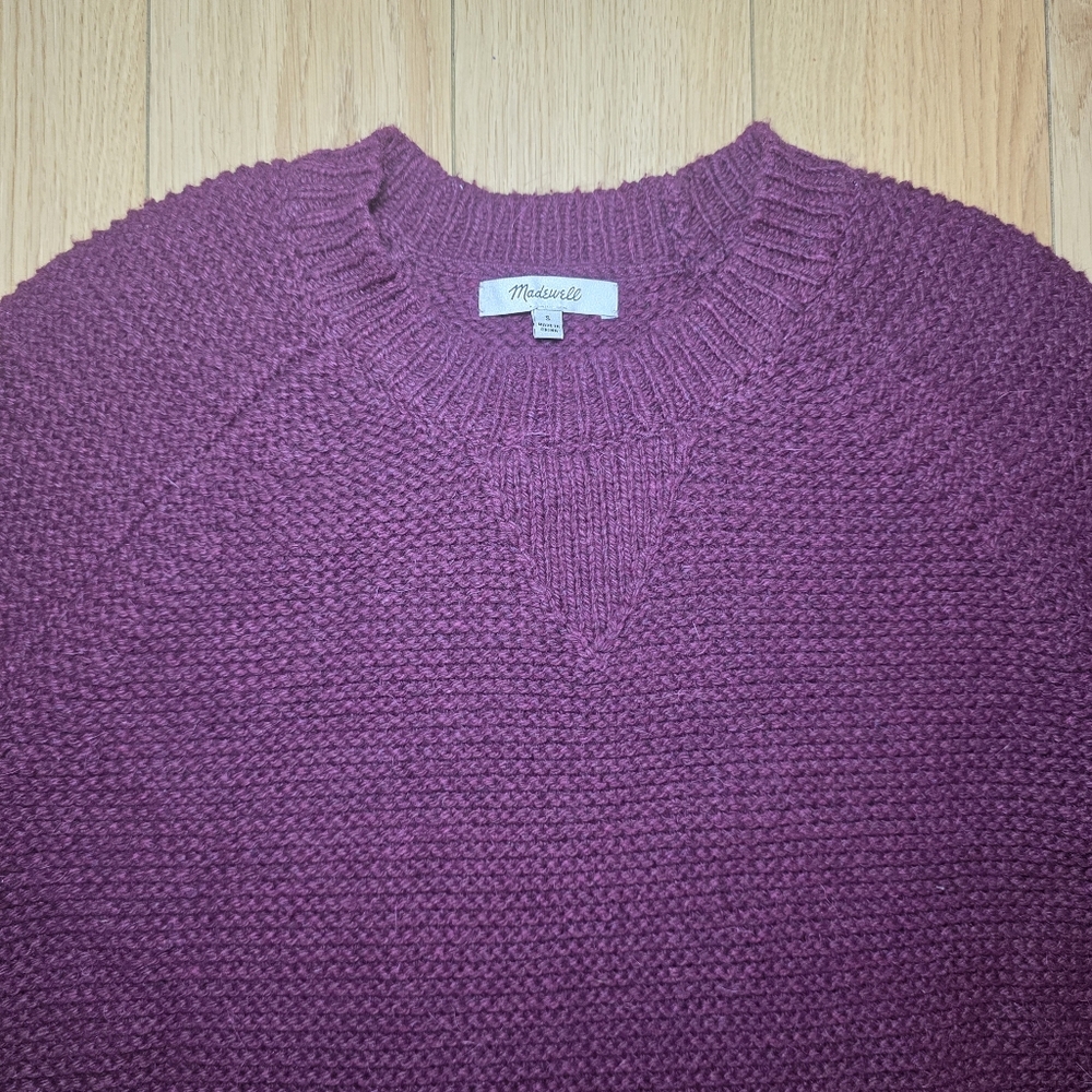 Madewell Alpaca Blend Bell Sleeve Sweater- S - Picture 3 of 15